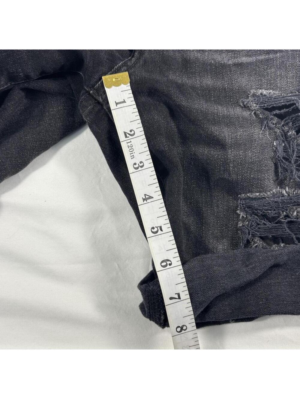 American Eagle Men's AirFlex+ Distressed Denim Short Size 34 - Picture 8 of 8